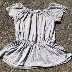 Aeropostale Peplum Shirt